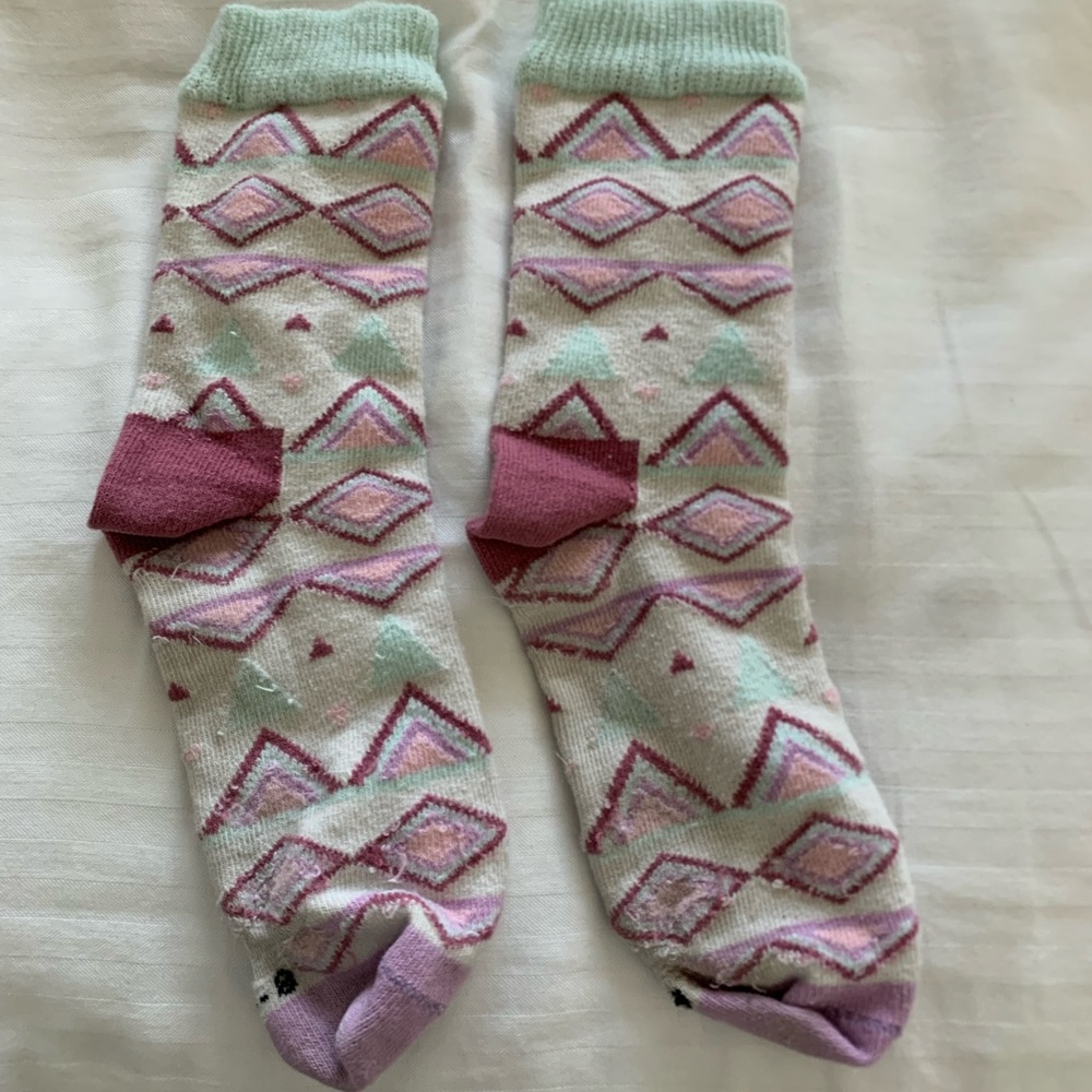 Patterned Mountain Socks